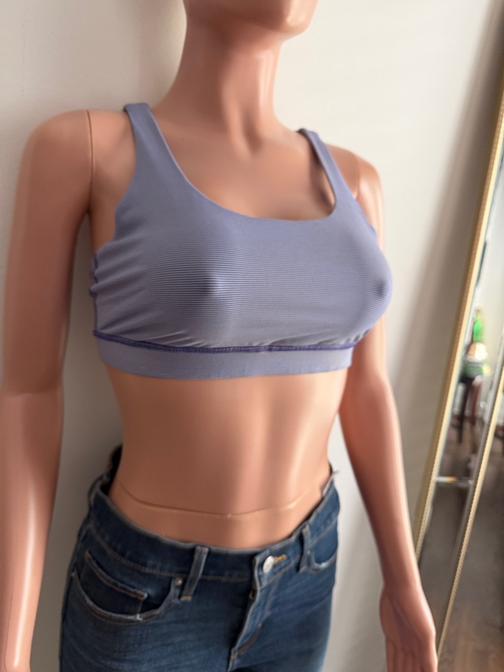 lululemon athletica Lilac Scoop Ribbed Sports Bra - Picture 3 of 5